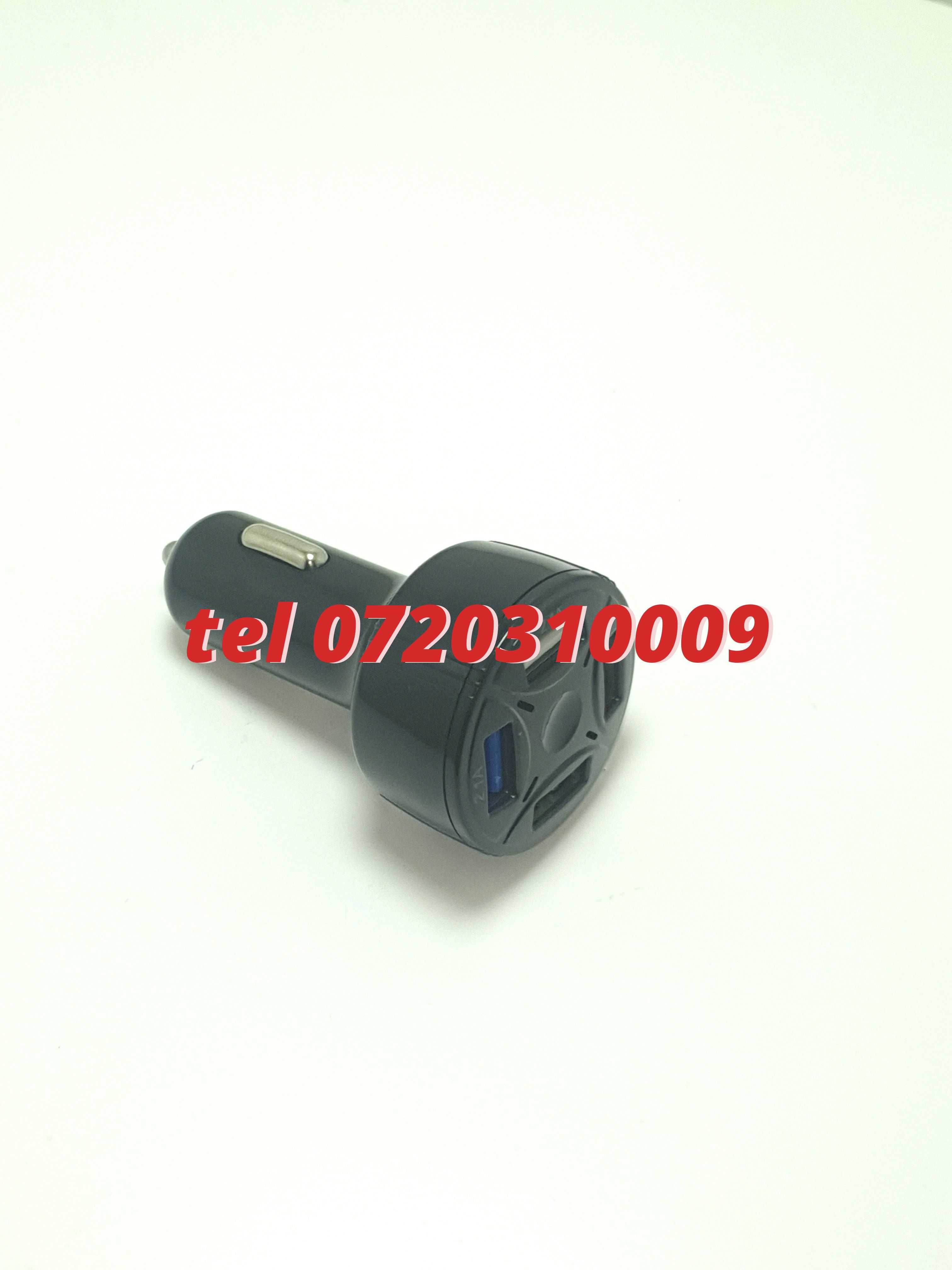 Incarcator Masina Auto 4 Porturi Bricheta Usb Qc Incarcare Rapida
