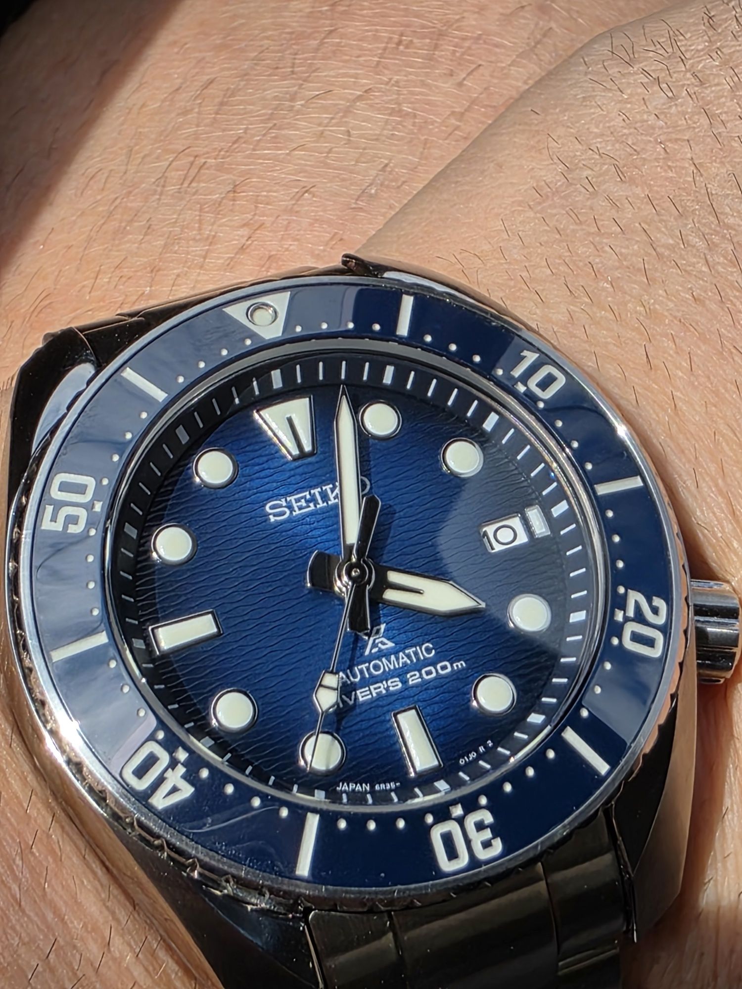 Seiko Prospex King Sumo Diver's Automatic Blue Gradation SPB321J1