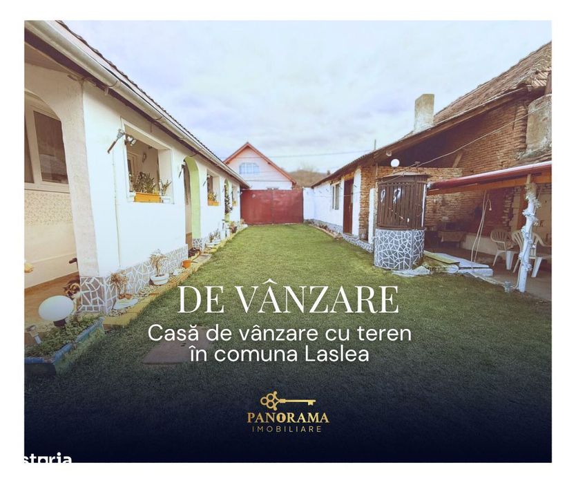 Casă de vânzare în Laslea-gospodărie autentică în inima Transilvaniei