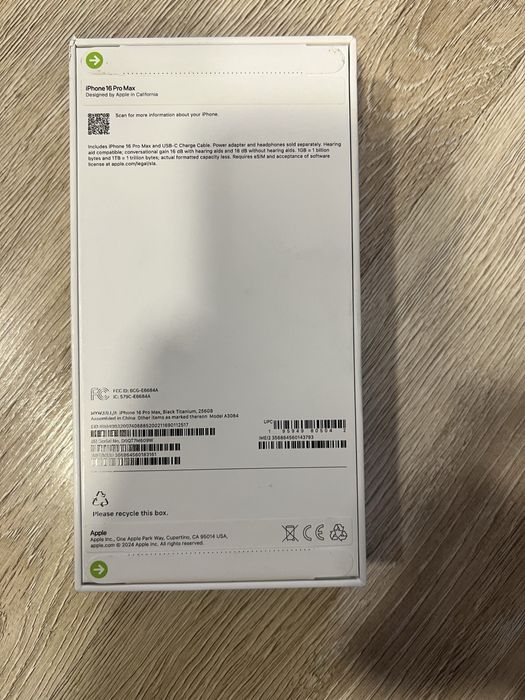 IPhone 16 Pro Max 256 gb Dual e-SIM