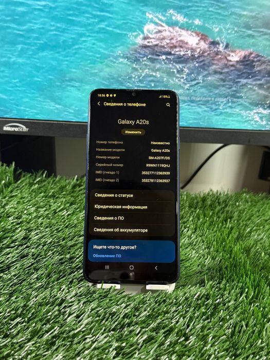 Samsung A20S sotiladi dastavka bor