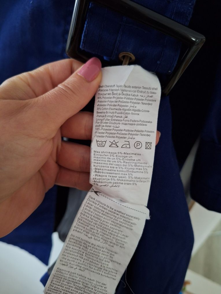 Trenci Vero Moda albastru, M