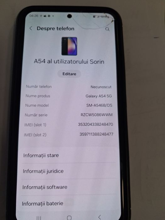 Telefon Samsung A54,5G,128GB