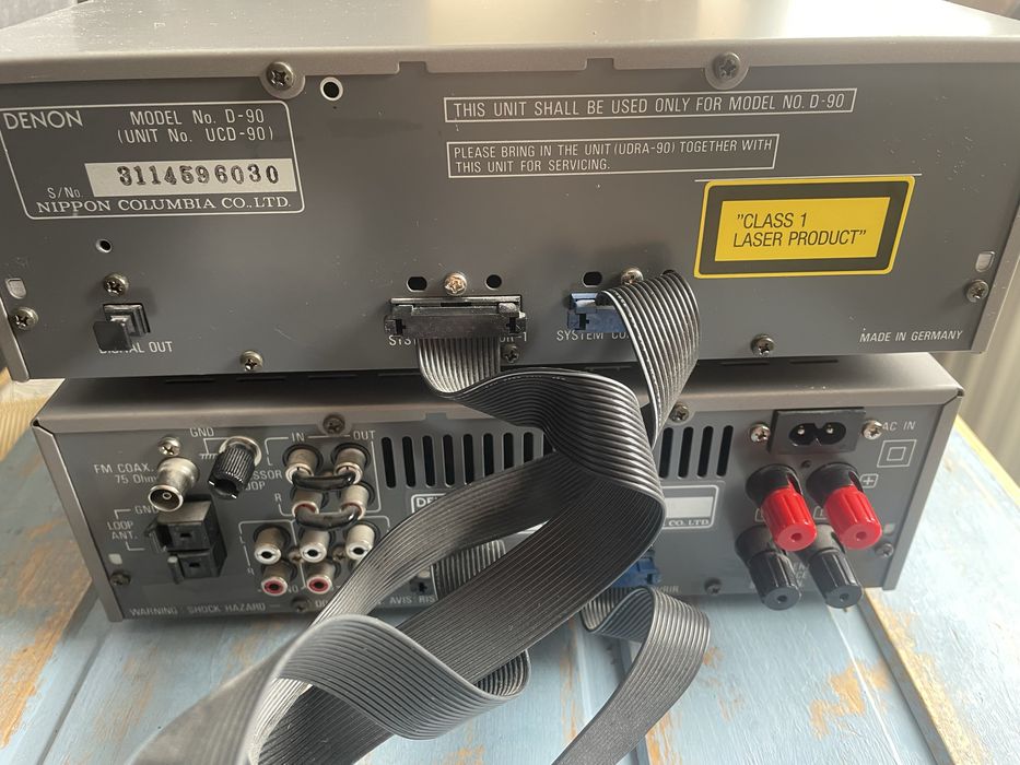 Denon amplituner + cd player