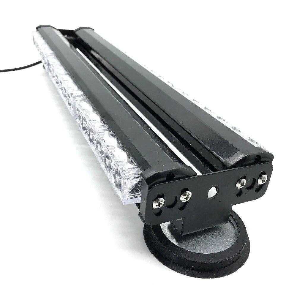 Супер мощна 36 LED аварийна сигнална лампа, 46см, 108W,12-24V,7 режима