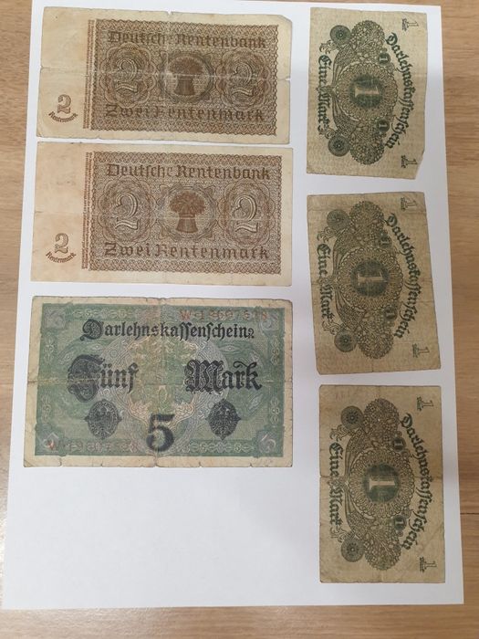 Bancnote nemtesti marci germane