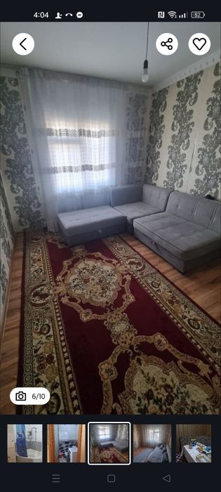 Сергели 4.  4/4/5 балкон 2*6 ипотека можно