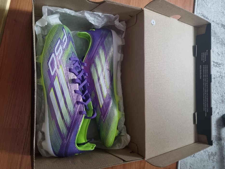 Ghete de fotbal adidas F50 PRO FG Radiant Blaze