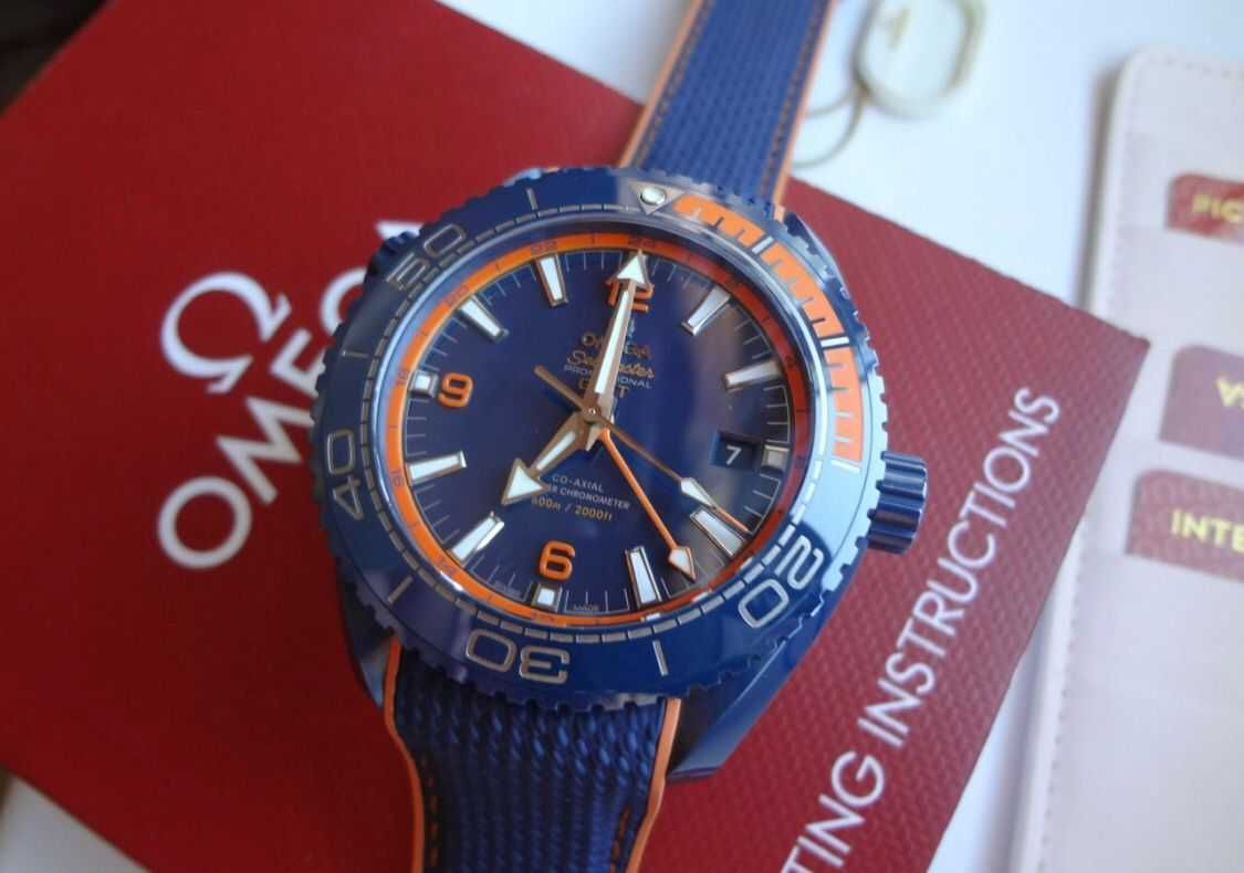 Omega Seamaster Planet Ocean Big Blue Ceramic GMT