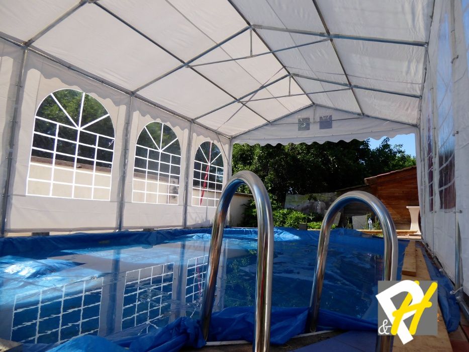 Професионални шатри - PVC 500 гр, 550 гр, 620 гр/м2