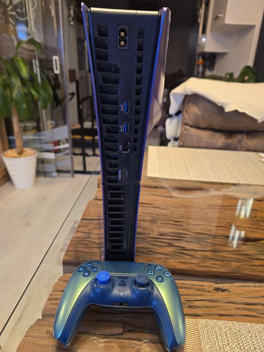 Consola Playstation 5 Slim Mov cu DISC / Controller Verde + Cont Fc26