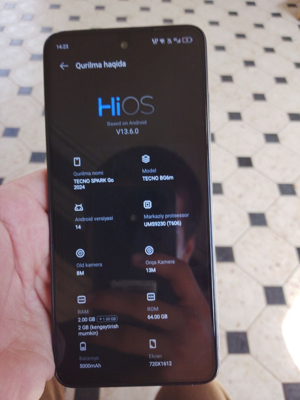 Tecno spark 4/64
