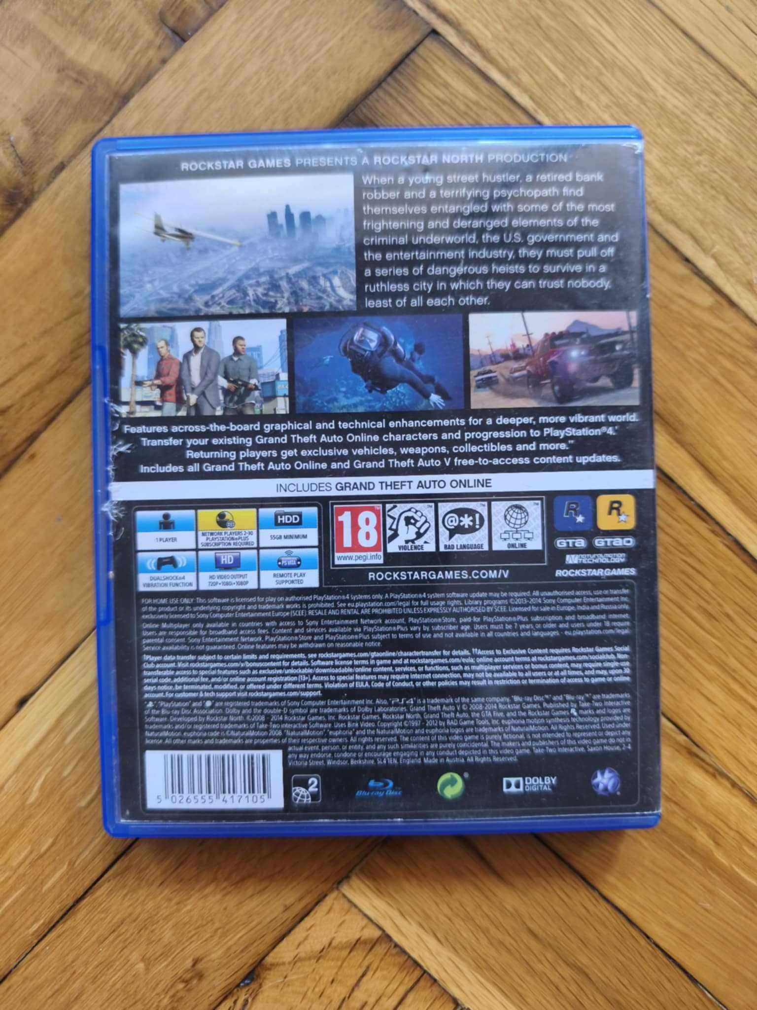 GTA игра за Play Station 4