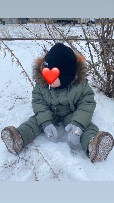 Зимняя двойка (комбинезон + куртка)