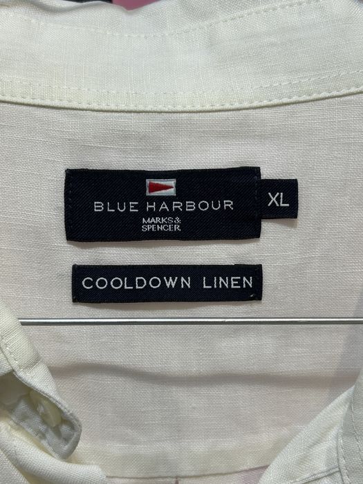 Camasa barbateasca alba Marks&Spencer