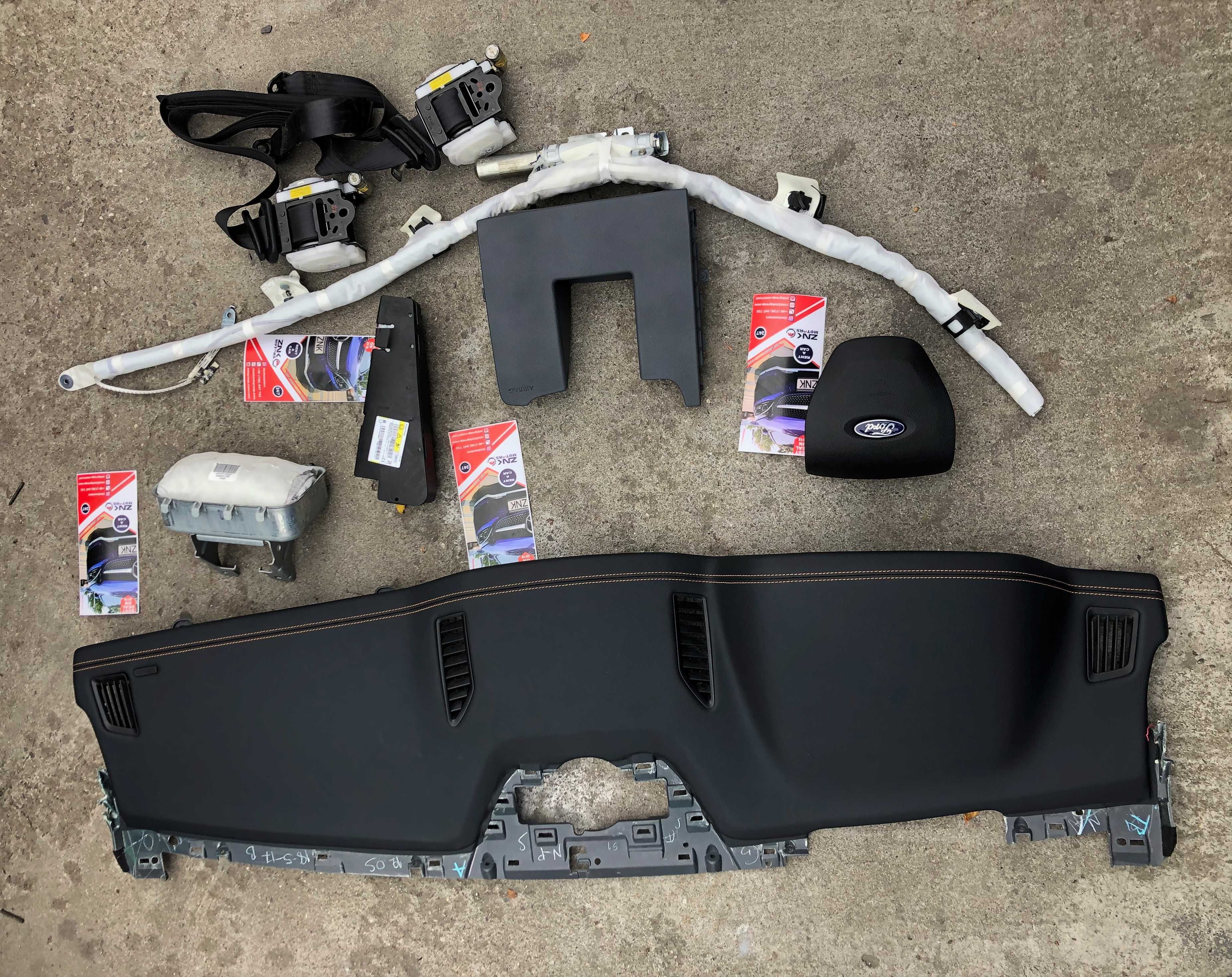 Ford Ranger Wildtrak Raptor kit airbag volan pasager - plansa de bord
