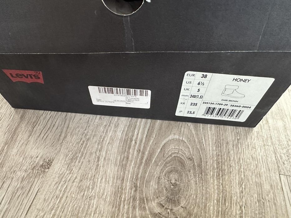Дамски боти естествена кожа Levis и боти CAT
