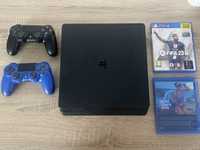 Playstation 4 cu 2 manete si 2 jocuri