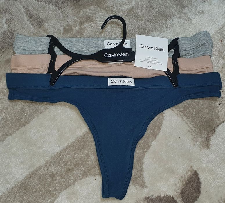 Set 3 chiloti Calvin Klein noi cu eticheta