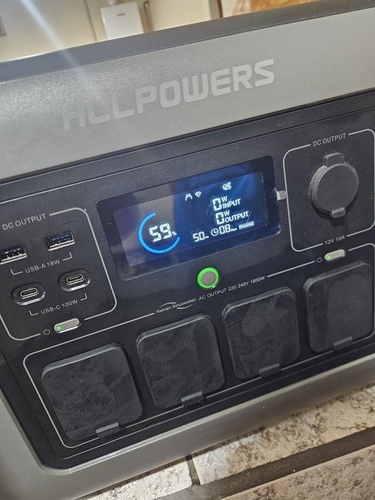 Преносима акумулаторна батерия allpowers r1500