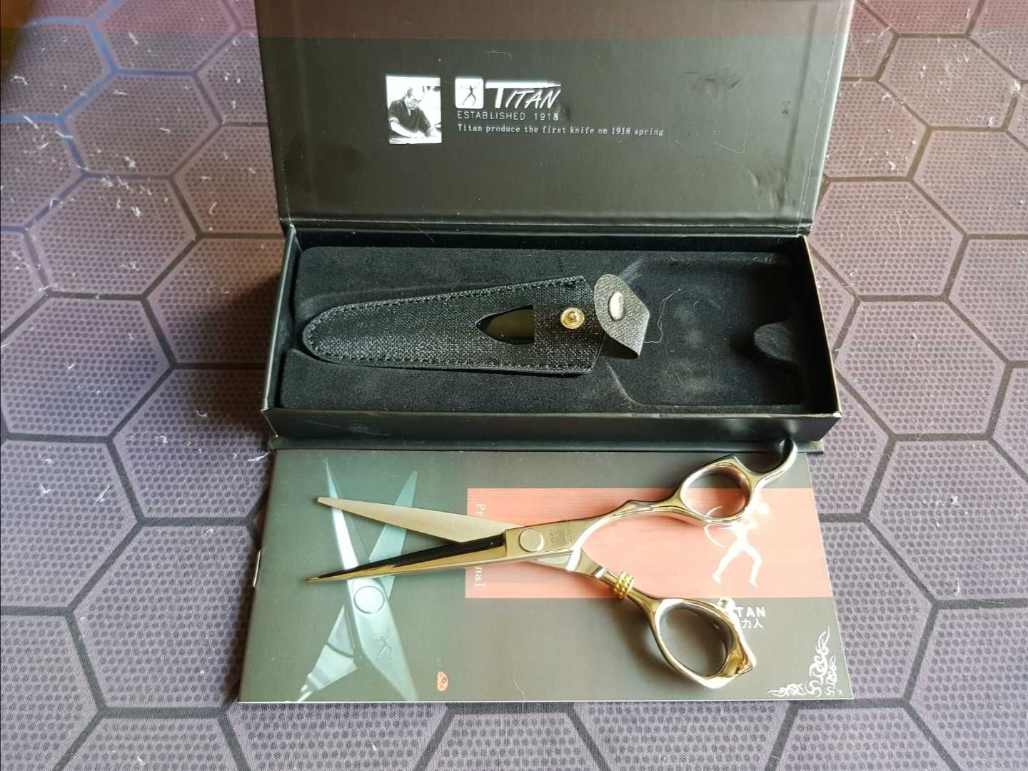 Новые профессиональные парикмахерские ножницы Titan T3D60.