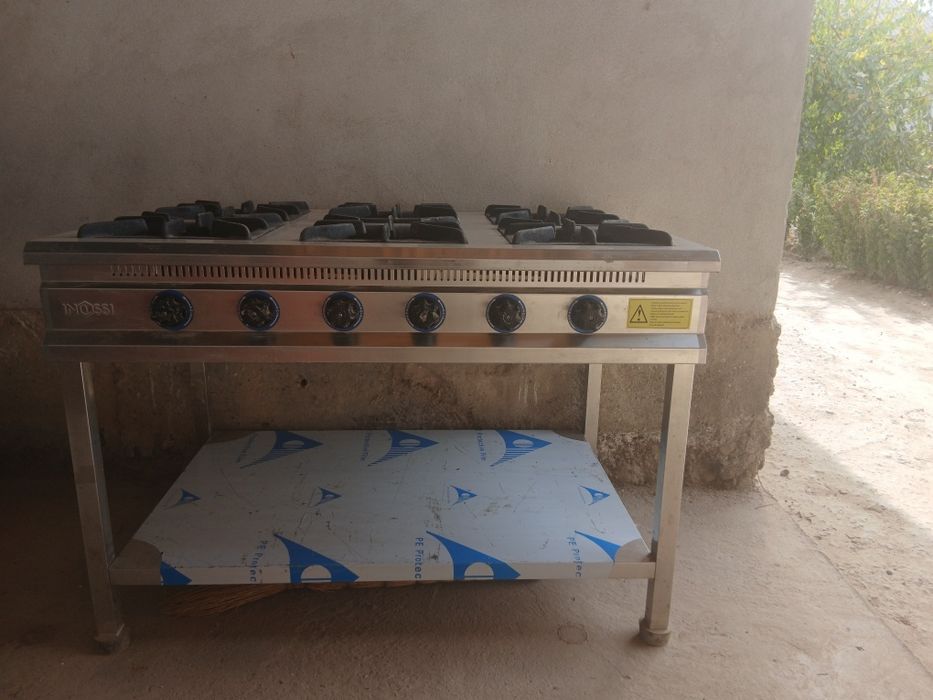 Gaz plita 6 ta garelkali