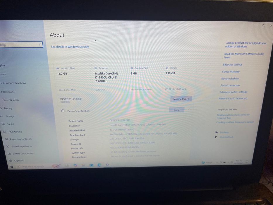 De vanzare ,laptop gaming