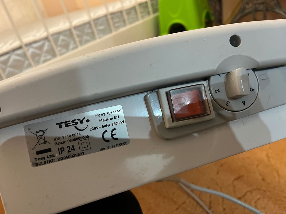 Конвектор Tesy 2500W 2 броя