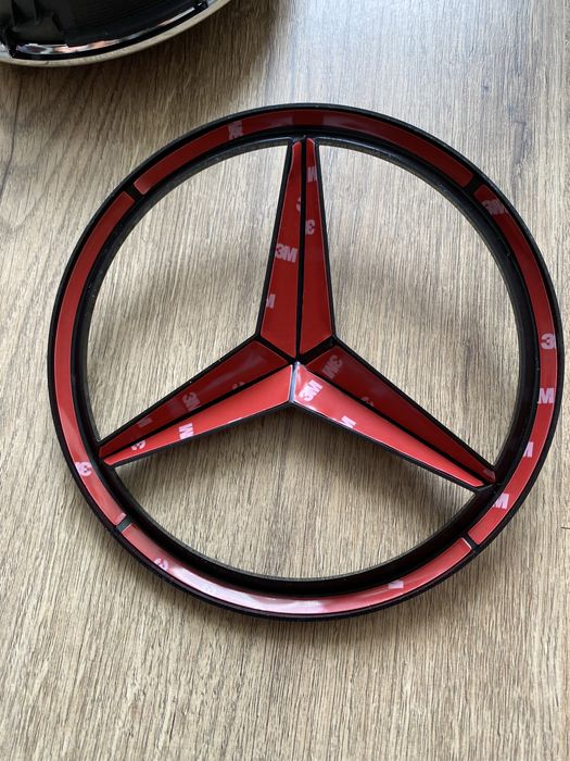 Emblema Semn Logo Grila Fata Radiator Mercedes A B C Class W205 CLA GL