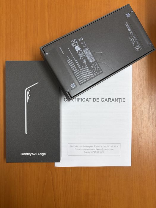 Samsung Galaxy S25 Edge noi/sigilate, garantie