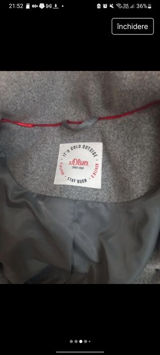 Palton stare foarte bună s.Oliver