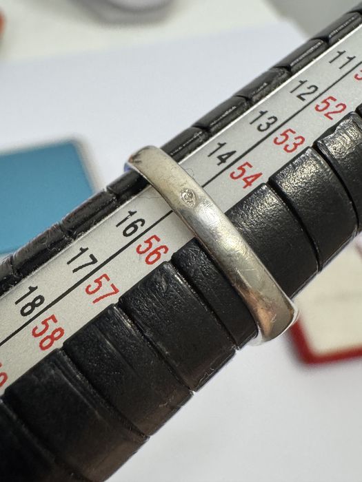 Inel vechi, argint 925 cu piatra lapis lazuli. Vintage