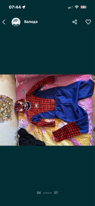 Новогодный,карнавальный костюм,спайдермен