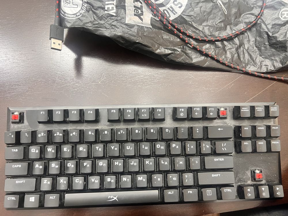 Клавиатура HyperX Alloy Fps Pro, MX Red