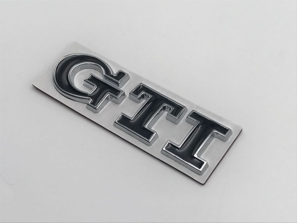 Emblema Vw GTI negru