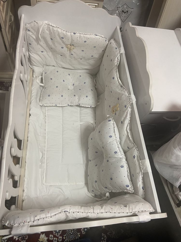 Кроватка детская в новом состоянии