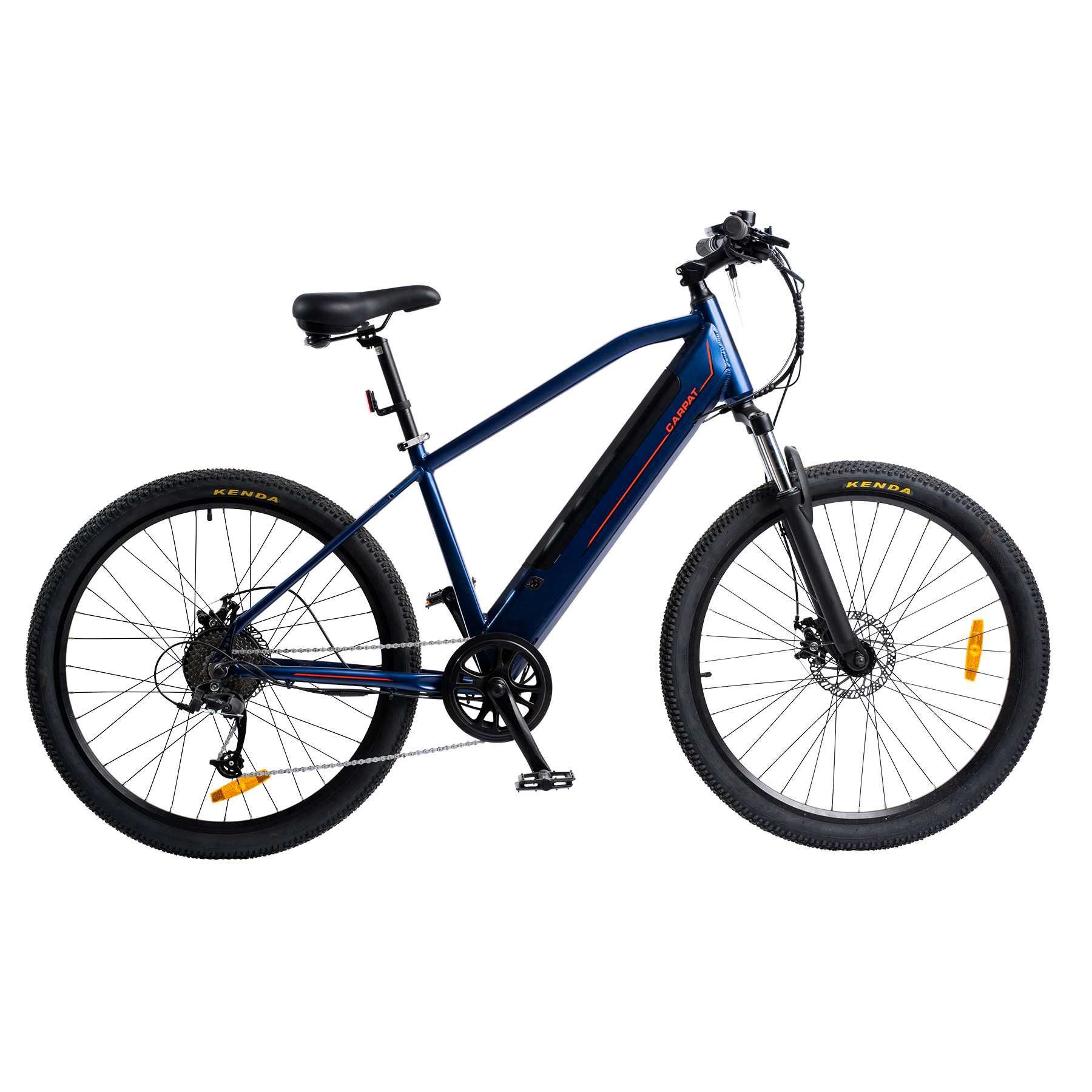 Bicicleta Electrica MTB Carpat C27176E, Roti 27.5 inch, Albastru