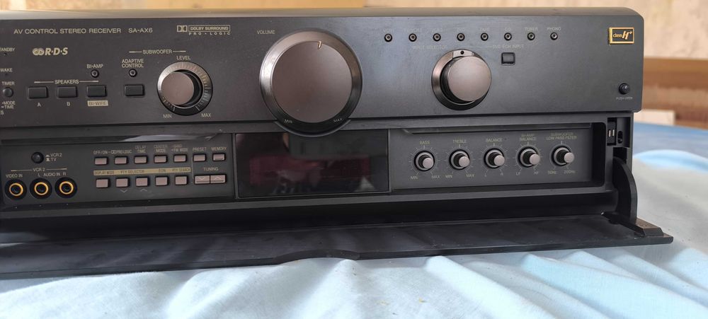 Technics av control stereo receiver sa-ax6