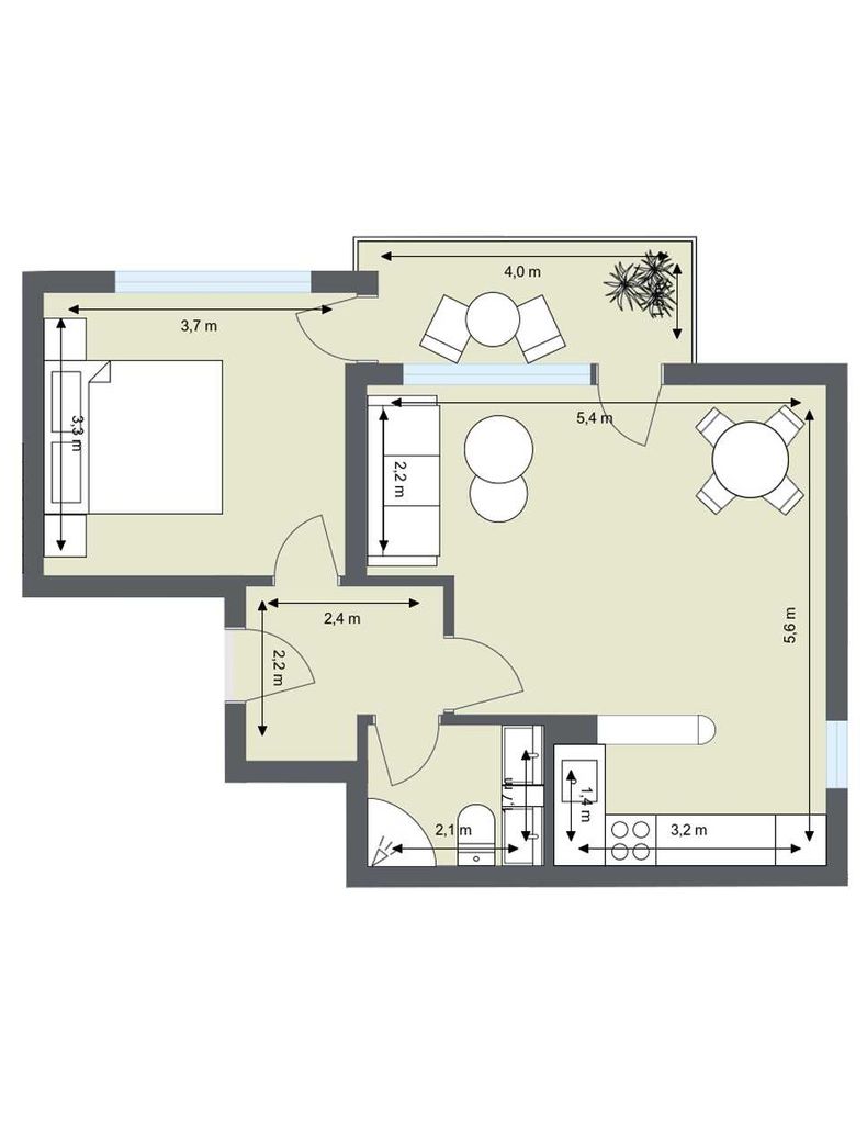 Продава се Двустаен апартамент в Банско - 67 кв.м за 833 €/кв.м - Снимка #1