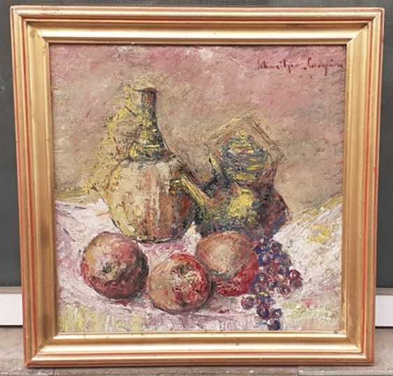 Tablou vechi - fructe   - semnat Schweitzer Cumpana