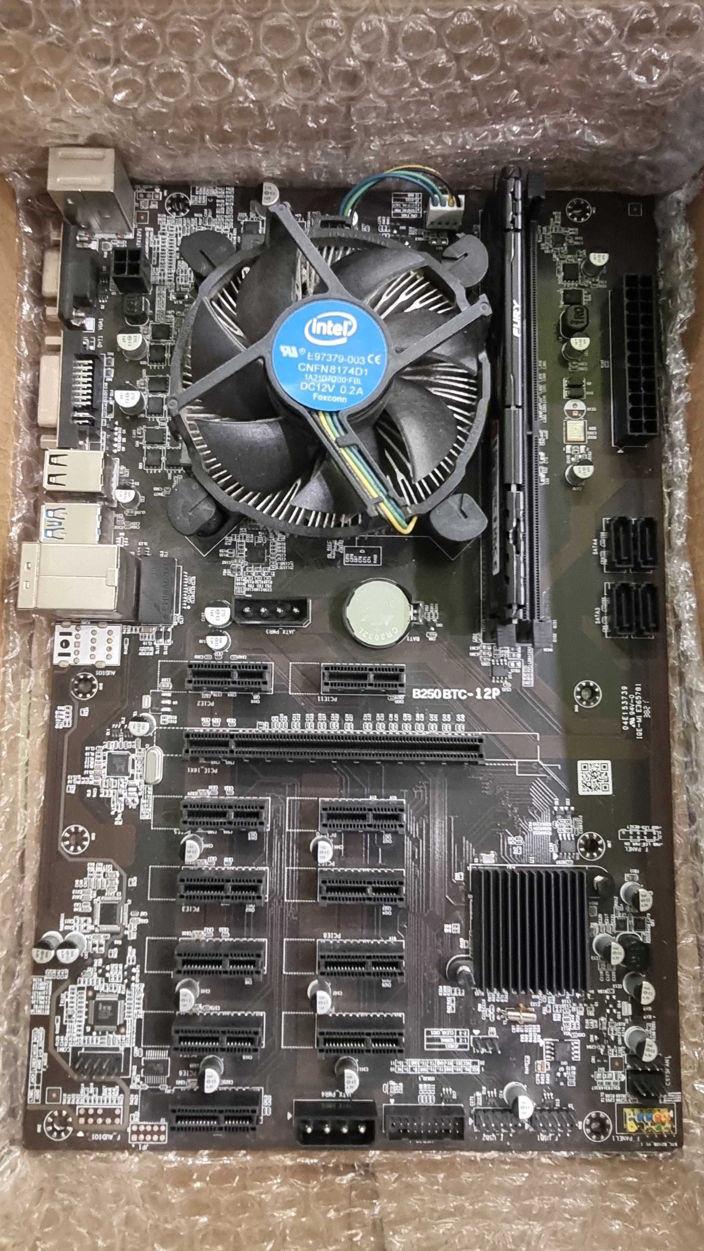 Дънна платка Biostar B250 BTC - 12P