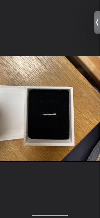 Inel Eternity Aur Alb cu Diamante