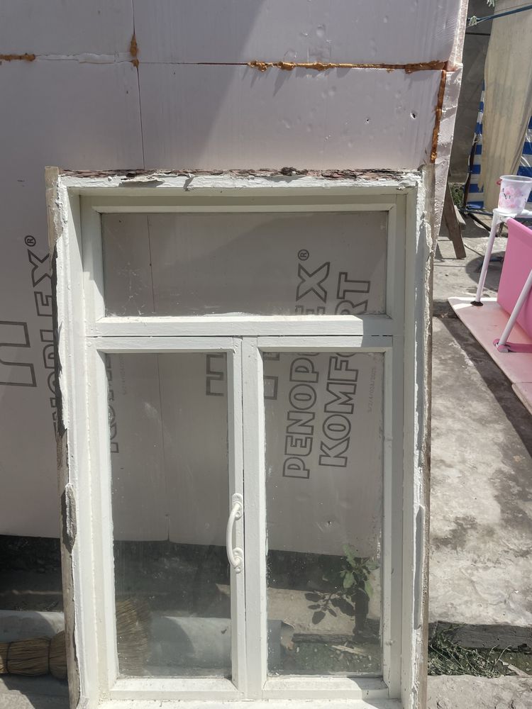 Продам дверь и окно! Комплект