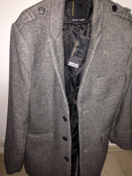 Palton lana L New Yorker