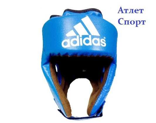 Боксерский шлем для бокса кожа