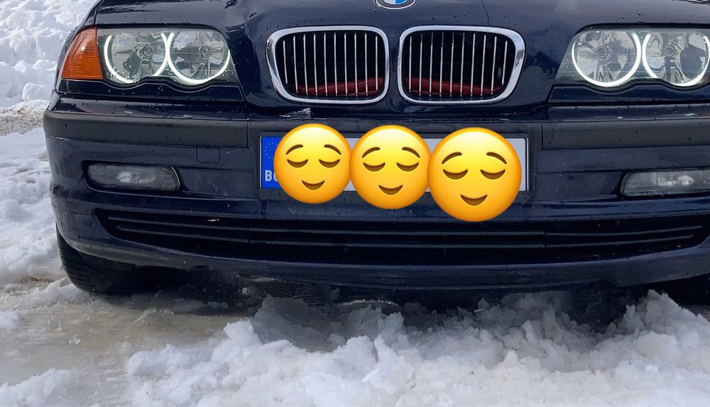 Предна броня е46 седан