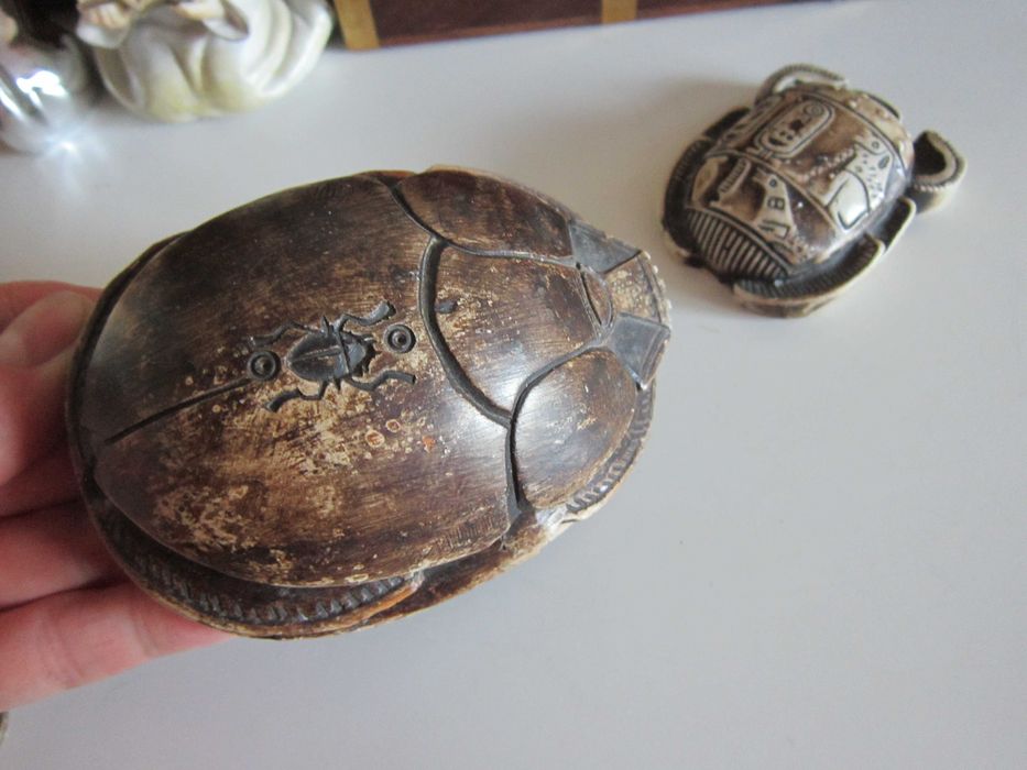 cadou rar Scarabeu Beetles  Egipt 1980