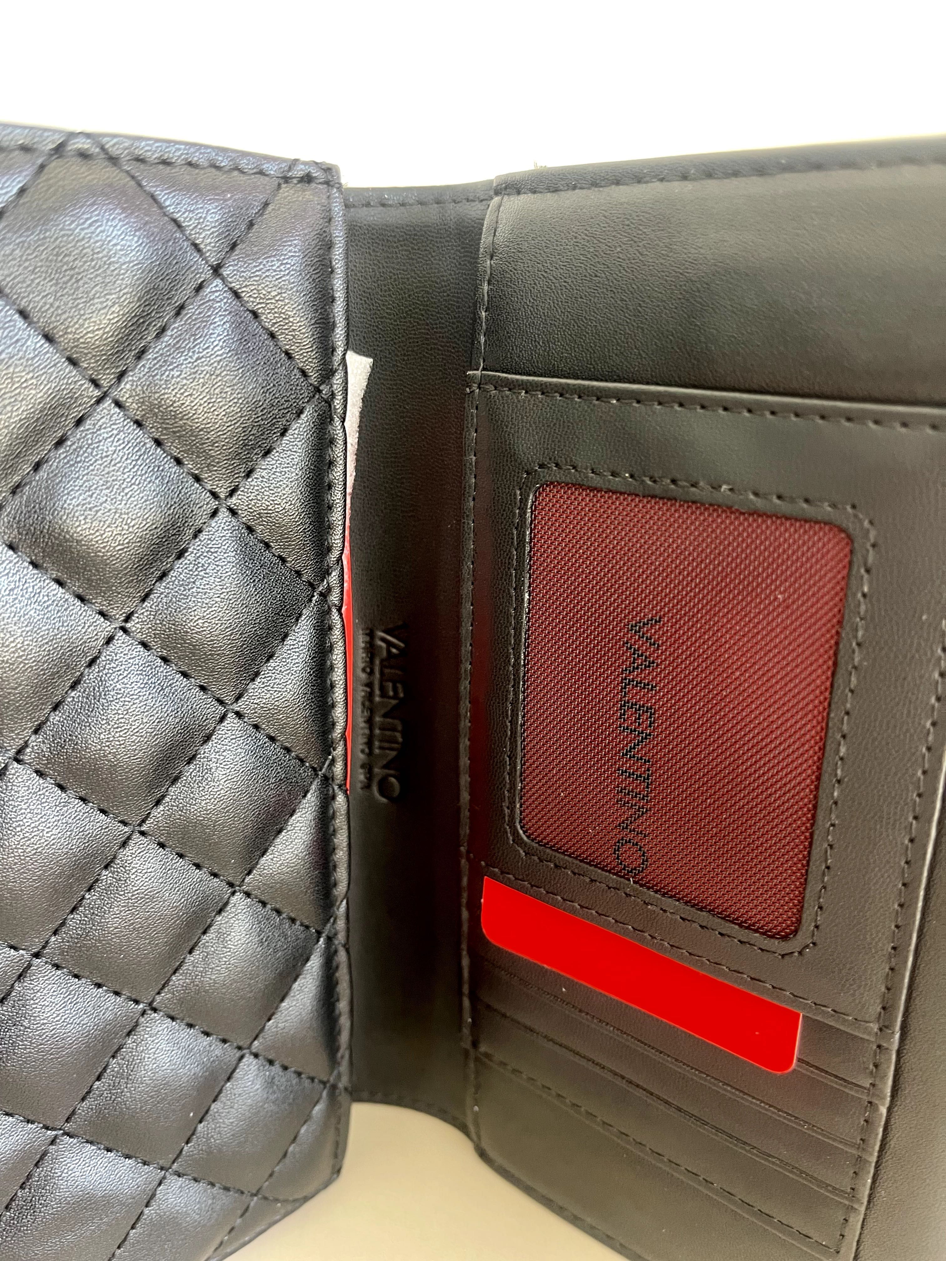 Valentino By Mario Valentino дамско портмоне - Special Ross Черно-НОВО
