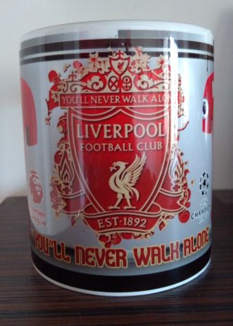 Футболна чаша на LIVERPOOL с Ваше Име и Номер!Фен чаша на Ливърпул!