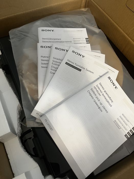 Pick-up Sony PS-LX310BT